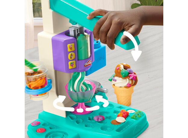 ست خمیر بازی بستنی ساز رنگین کمانی Play Doh, image 3