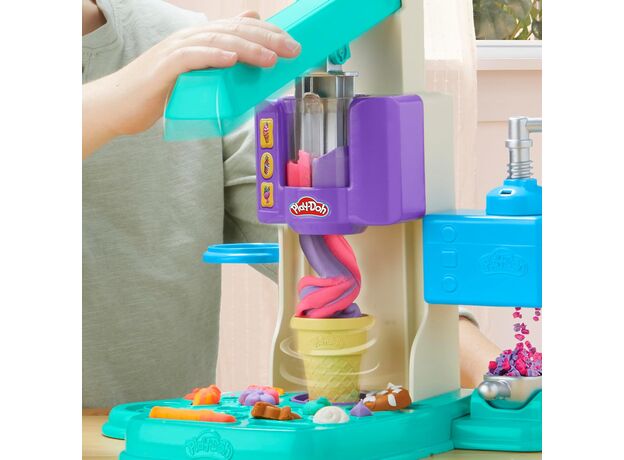 ست خمیر بازی بستنی ساز رنگین کمانی Play Doh, image 5