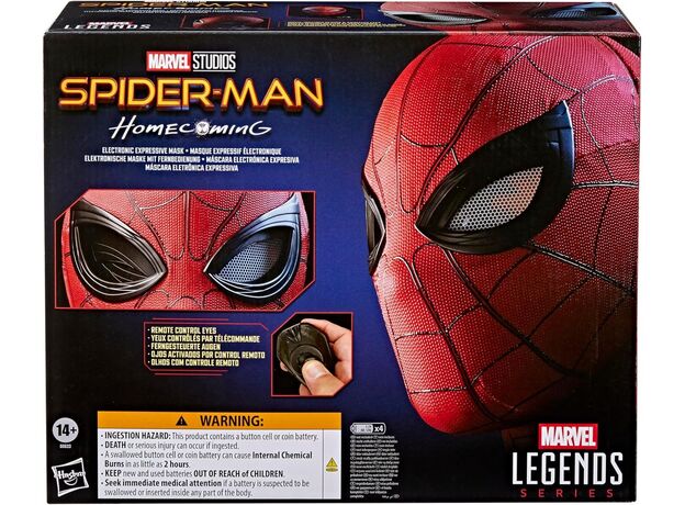ماسک ویژه اسپایدرمن اکسپرسیو سری  Marvel Legends به همراه ریموت کنترل, image 18