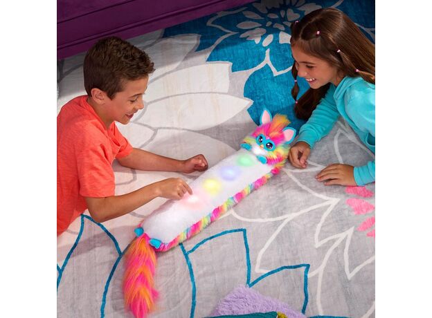 عروسک پولیشی رباتیک 81 سانتی DJ فربی Furby مدل رنگین کمانی, image 4