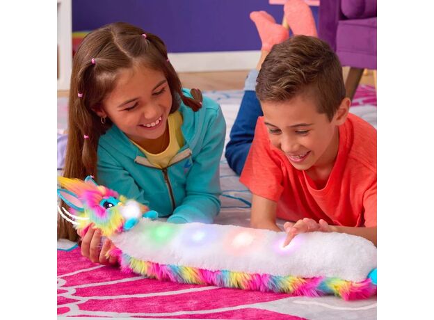 عروسک پولیشی رباتیک 81 سانتی DJ فربی Furby مدل رنگین کمانی, image 5