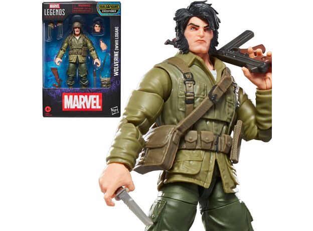 فیگور 15 سانتی ولوورین (لوگان در جنگ جهانی دوم) مارول Marvel Legends, image 