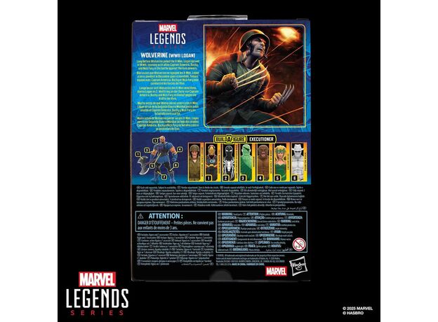 فیگور 15 سانتی ولوورین (لوگان در جنگ جهانی دوم) مارول Marvel Legends, image 11