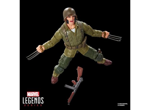 فیگور 15 سانتی ولوورین (لوگان در جنگ جهانی دوم) مارول Marvel Legends, image 7