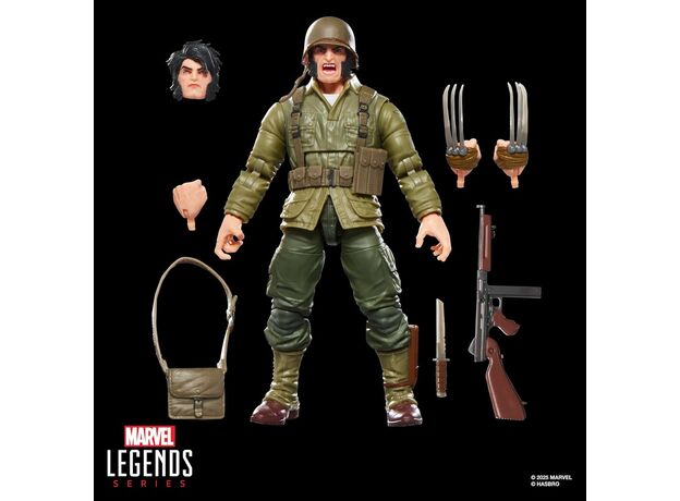 فیگور 15 سانتی ولوورین (لوگان در جنگ جهانی دوم) مارول Marvel Legends, image 2