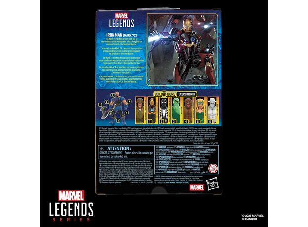 فیگور 15 سانتی مرد آهنی مارک 72 مارول Marvel Legends, image 9