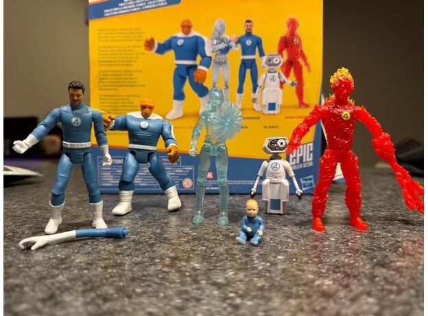 ست کلکسیونی چهار شگفت‌انگیز Marvel مدل First Family Collection, image 6