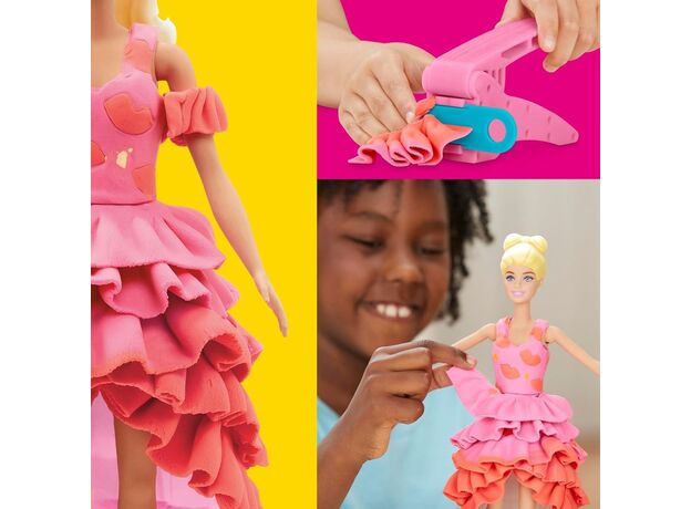 ست خمیر بازی طراحی لباس عروسکی Play Doh به همراه عروسک, image 4