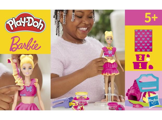 ست خمیر بازی چین ها و پاپیون عروسکی Play Doh به همراه عروسک, image 16