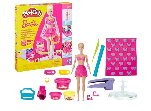 ست خمیر بازی چین ها و پاپیون عروسکی Play Doh به همراه عروسک, image 