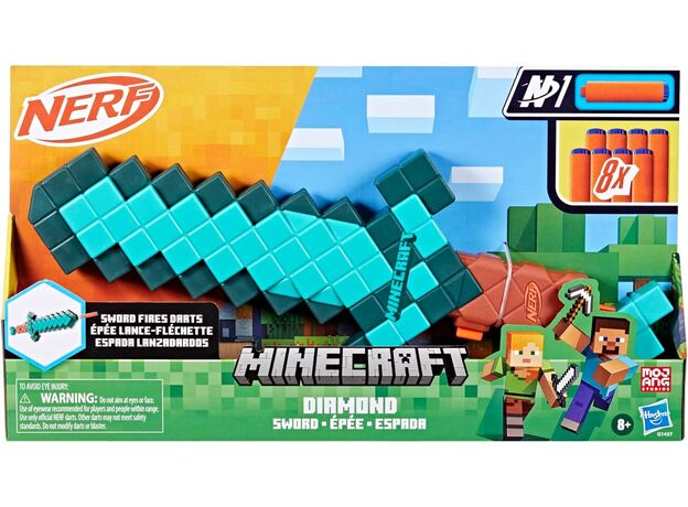 شمشیر Diamond ماینکرافت Minecraft نرف Nerf, image 11