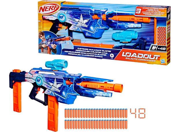 تفنگ نرف Nerf مدل Loadout Galactic Commander, image 