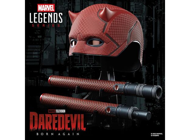 ماسک و باتون ویژه Daredevil: Born Again سری Marvel Legends, image 3