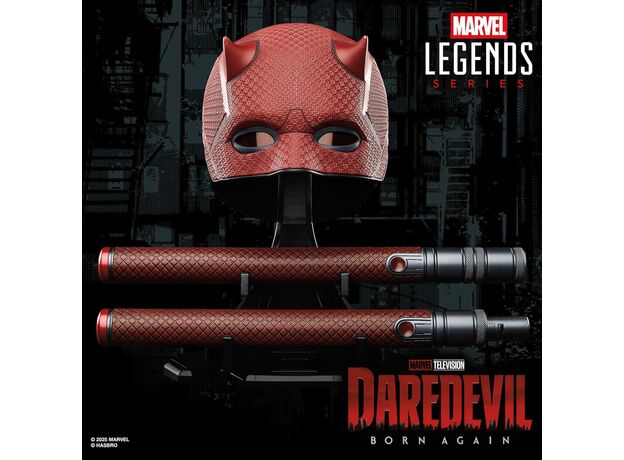ماسک و باتون ویژه Daredevil: Born Again سری Marvel Legends, image 6