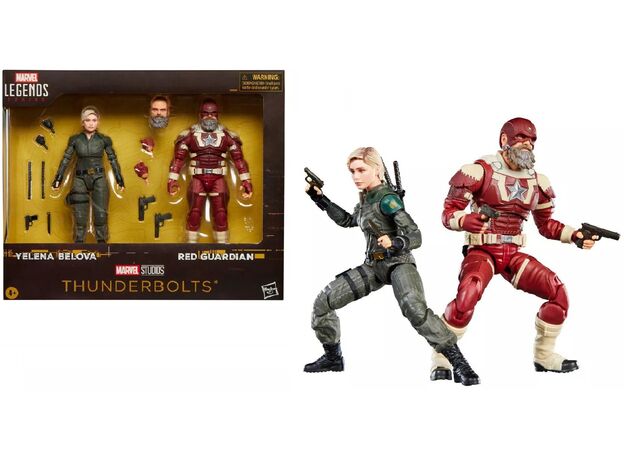پک دو تایی فیگور های 15 سانتی رد گاردین و یلنا بلووا سری Marvel Legends, image 