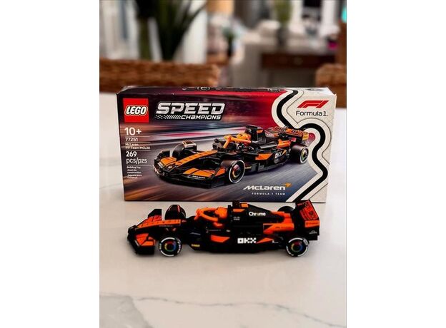 لگو اسپید چمپیونز مدل ماشین مسابقه ای فرمول 1 مک لارن MCL38 (77251), image 21