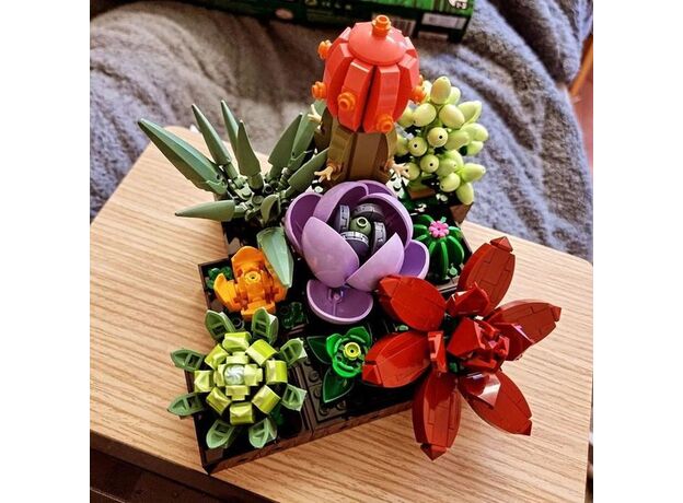 لگو بوتانیکالز مدل گیاه های ساکولنت (10309), image 12