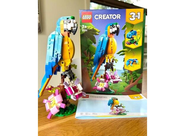 لگو کریتور 3 در 1 مدل طوطی کمیاب (31136), image 14