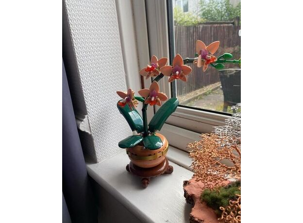 لگو بوتانیکالز مدل گلدان ارکیده (10343), image 15