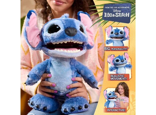 عروسک رباتیک 40 سانتی استیچ لایو اکشن Lilo & Stitch, image 2