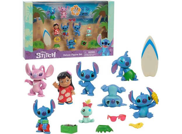 ست فیگورهای کلکسیونی استیچ به همراه اکسسوری, image 
