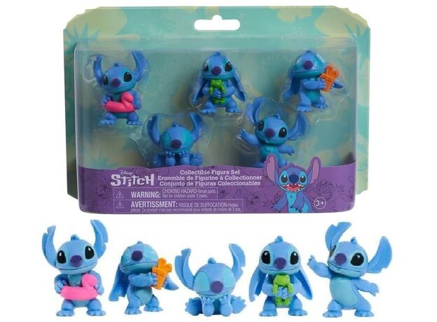 پک 5 تایی فیگورهای 5 سانتی استیچ Stitch, image 