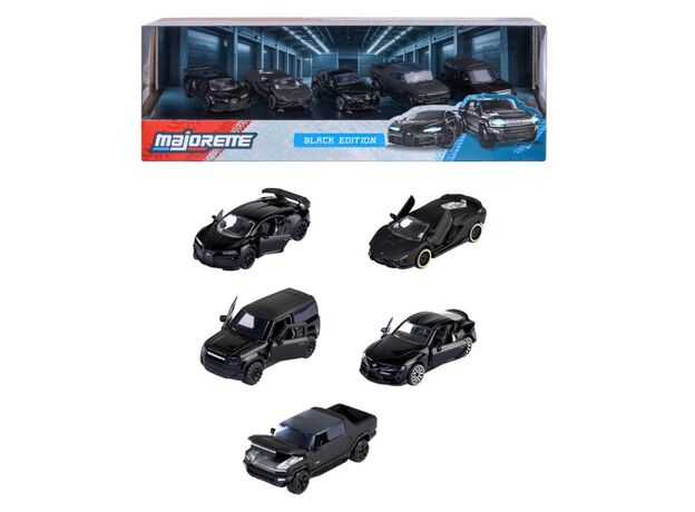 پک 5 تايی ماشين های فلزی Majorette مدل Black Edition, image 