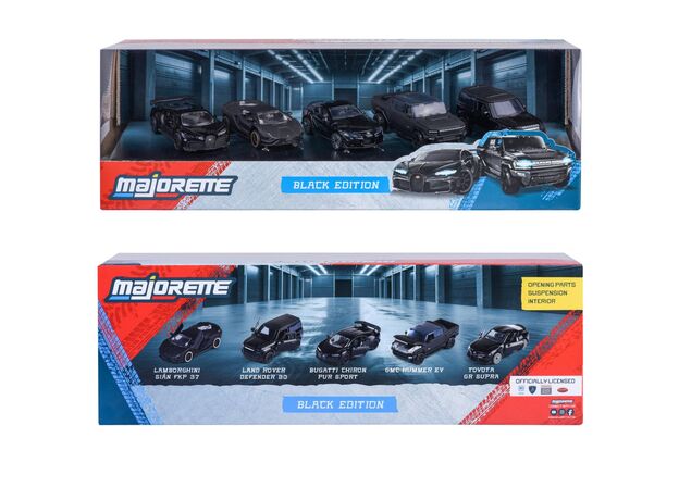 پک 5 تايی ماشين های فلزی Majorette مدل Black Edition, image 8