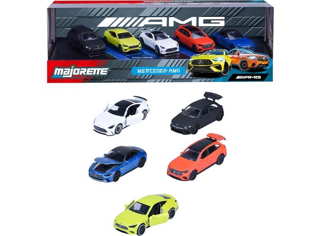 پک 5 تايی ماشين های فلزی Majorette مدل Mercedes-AMG, image 