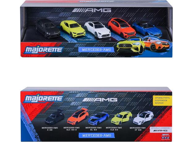 پک 5 تايی ماشين های فلزی Majorette مدل Mercedes-AMG, image 7