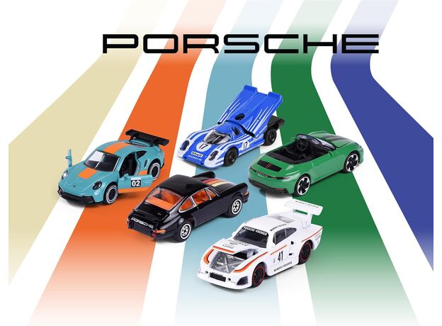 پک 5 تايی ماشين های فلزی Majorette مدل Porsche Edition, image 2