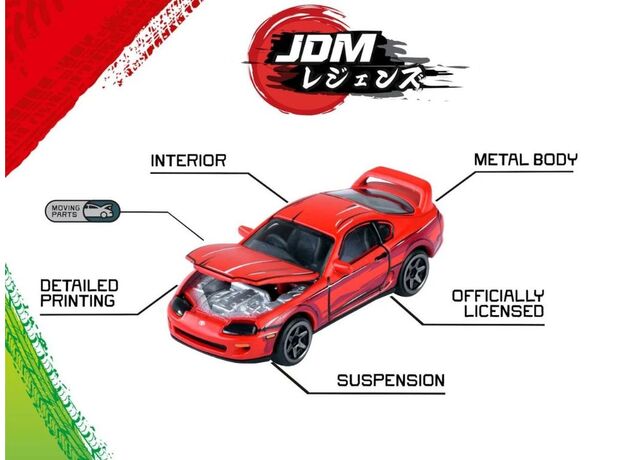 پک 5 تايی ماشين های فلزی Majorette مدل JDM Legends, image 4