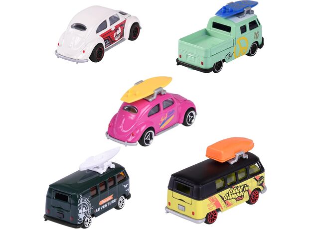 پک 5 تايی ماشين های فلزی Majorette مدل Volkswagen, image 5
