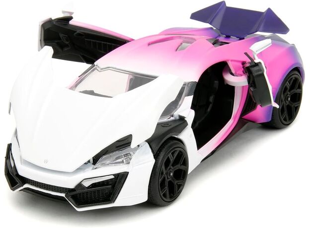 ماشین فلزی لیکان هایپر اسپورت سری Pink Slips مدل صورتی با مقیاس 1:24, image 3