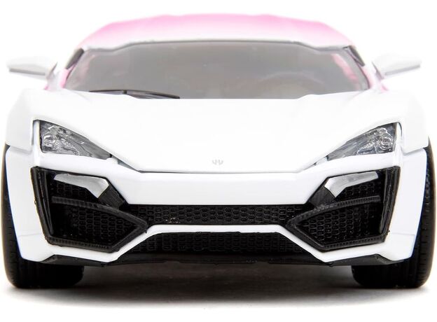 ماشین فلزی لیکان هایپر اسپورت سری Pink Slips مدل صورتی با مقیاس 1:24, image 5