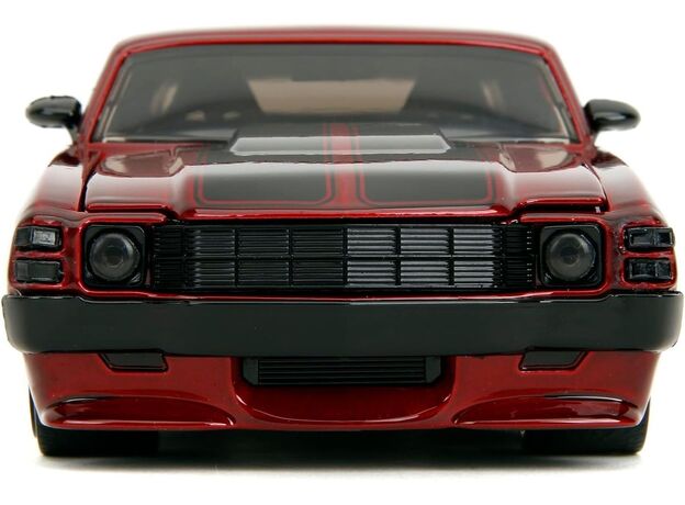 ماشین فلزی شورلت Chevelle SS سری Pink Slips مدل قرمز با مقیاس 1:24, image 6