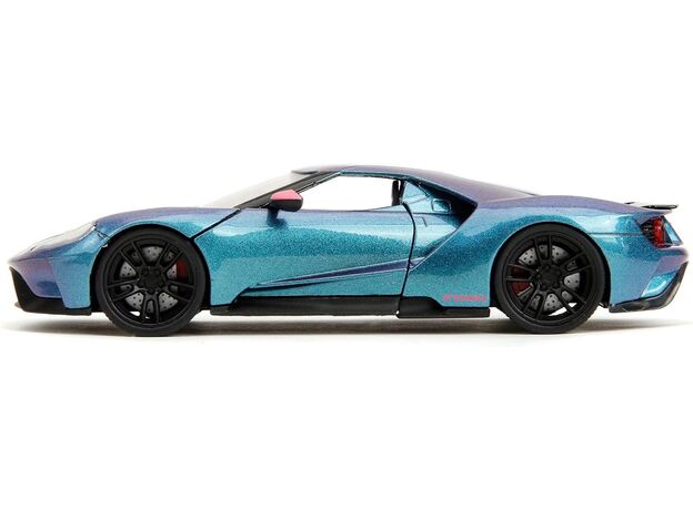 ماشین فلزی فورد GT سری Pink Slips مدل بنفش با مقیاس 1:24, image 5