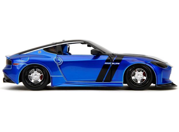 ماشین فلزی نیسان Z 2023 سری Pink Slips مدل آبی با مقیاس 1:24, image 7