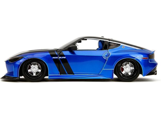 ماشین فلزی نیسان Z 2023 سری Pink Slips مدل آبی با مقیاس 1:24, image 8