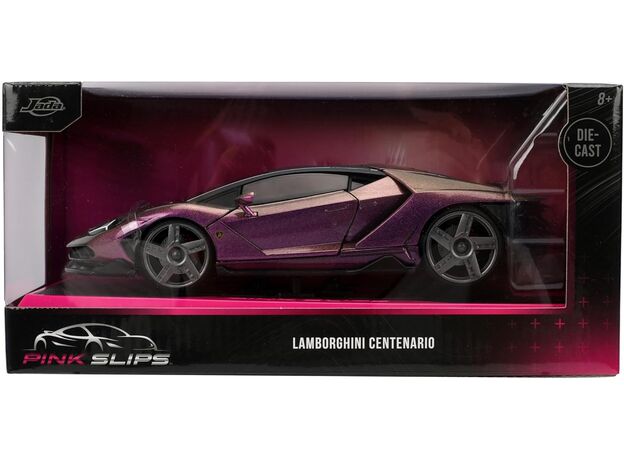 ماشین فلزی لامبورگینی سنتناریو سری Pink Slips مدل بنفش با مقیاس 1:24, image 10