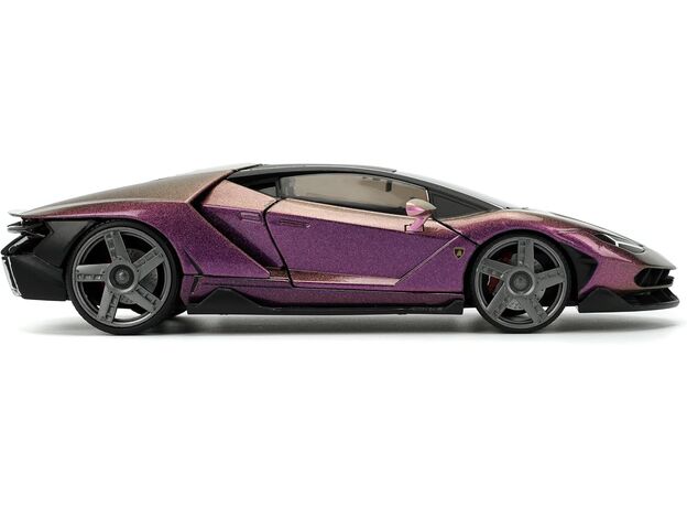 ماشین فلزی لامبورگینی سنتناریو سری Pink Slips مدل بنفش با مقیاس 1:24, image 5