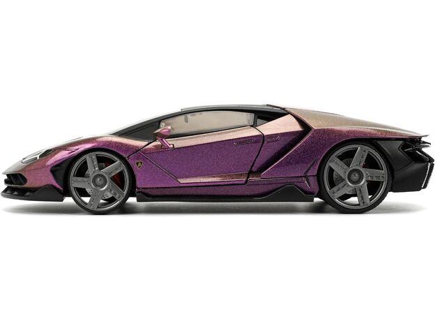 ماشین فلزی لامبورگینی سنتناریو سری Pink Slips مدل بنفش با مقیاس 1:24, image 6