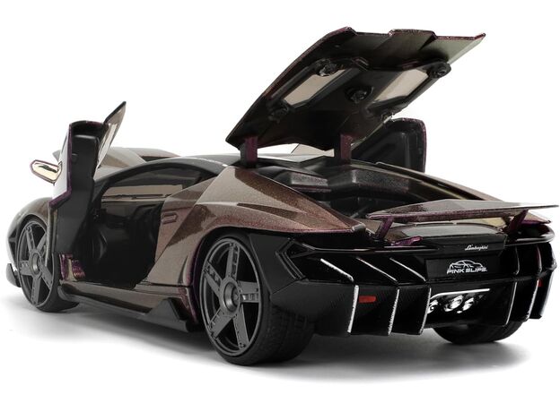 ماشین فلزی لامبورگینی سنتناریو سری Pink Slips مدل بنفش با مقیاس 1:24, image 9