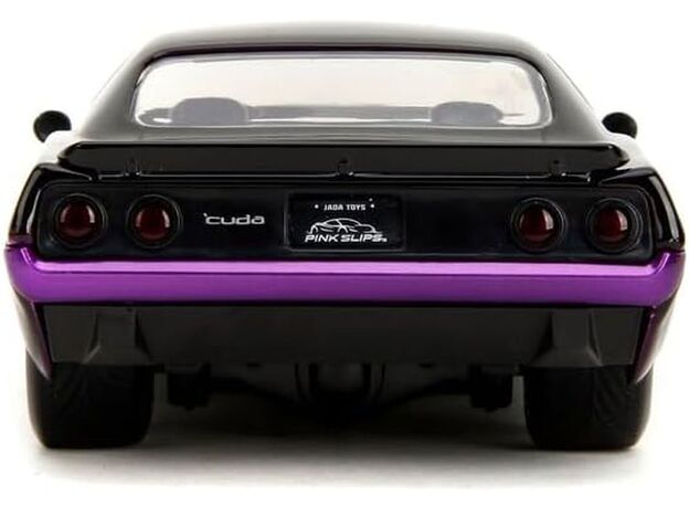 ماشین فلزی پلیموث باراکودا سری Pink Slips مدل مشکی با مقیاس 1:24, image 9