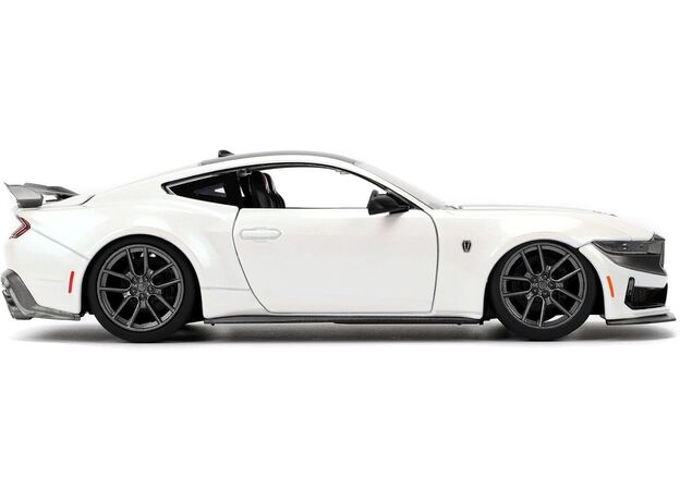 ماشین فلزی فورد موستانگ Dark Horse سری Pink Slips مدل سفید با مقیاس 1:24, image 5