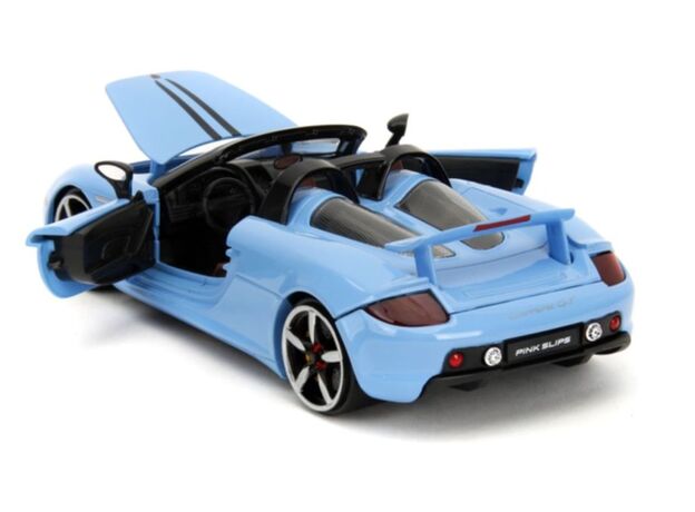 ماشین فلزی پورشه Carrera GT سری Pink Slips مدل آبی با مقیاس 1:24, image 10