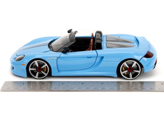 ماشین فلزی پورشه Carrera GT سری Pink Slips مدل آبی با مقیاس 1:24, image 11