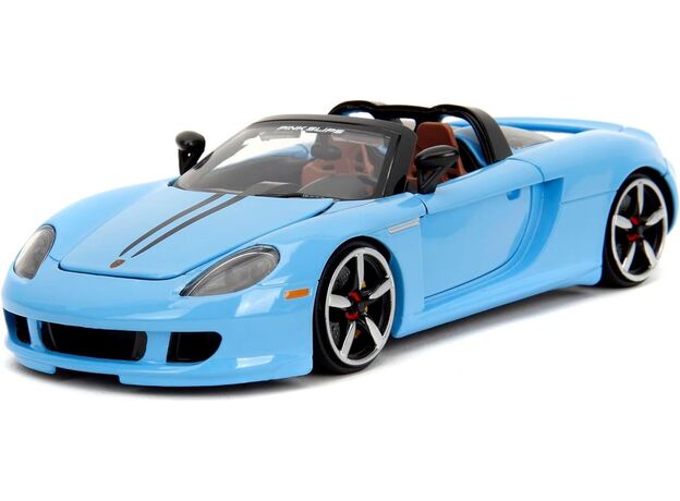 ماشین فلزی پورشه Carrera GT سری Pink Slips مدل آبی با مقیاس 1:24, image 4