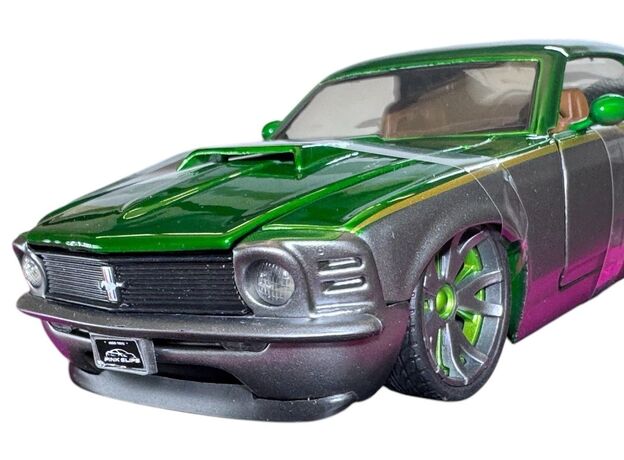 ماشین فلزی فورد موستانگ سری Pink Slips مدل سبز با مقیاس 1:24, image 9