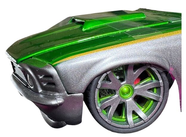 ماشین فلزی فورد موستانگ سری Pink Slips مدل سبز با مقیاس 1:24, image 11